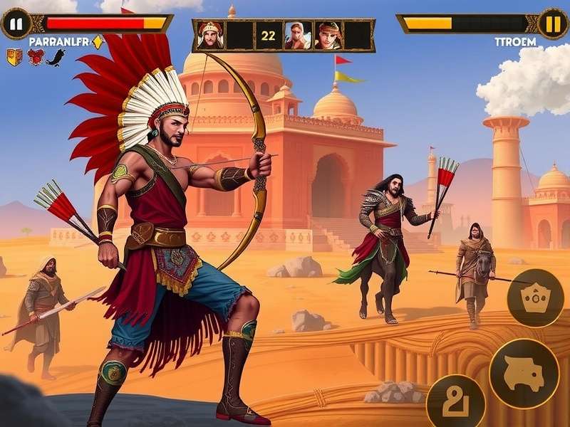 Archero Epic Indian Battle Gameplay Screenshot